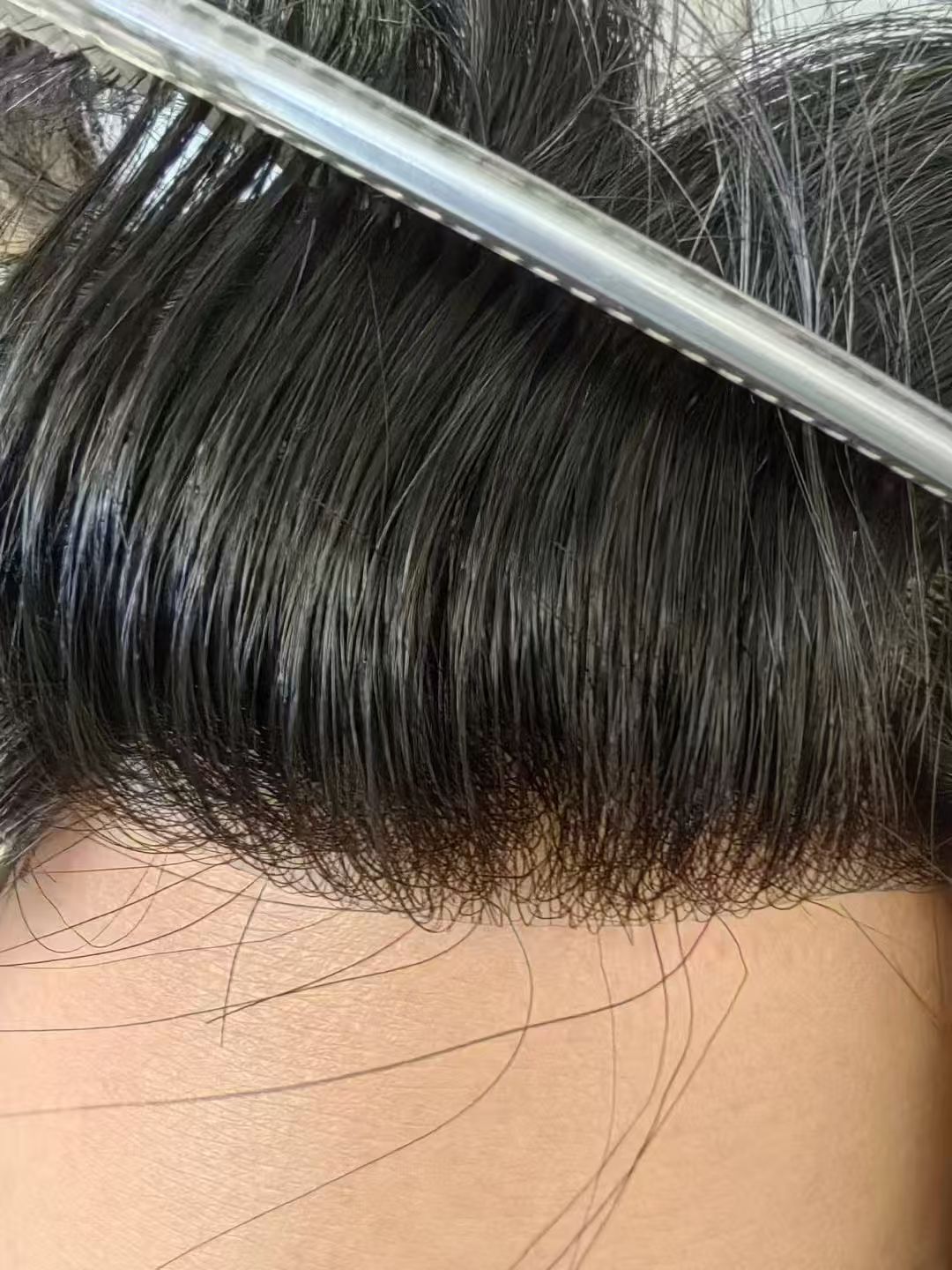 Ultra-Thin Knotless Human Hair Topper