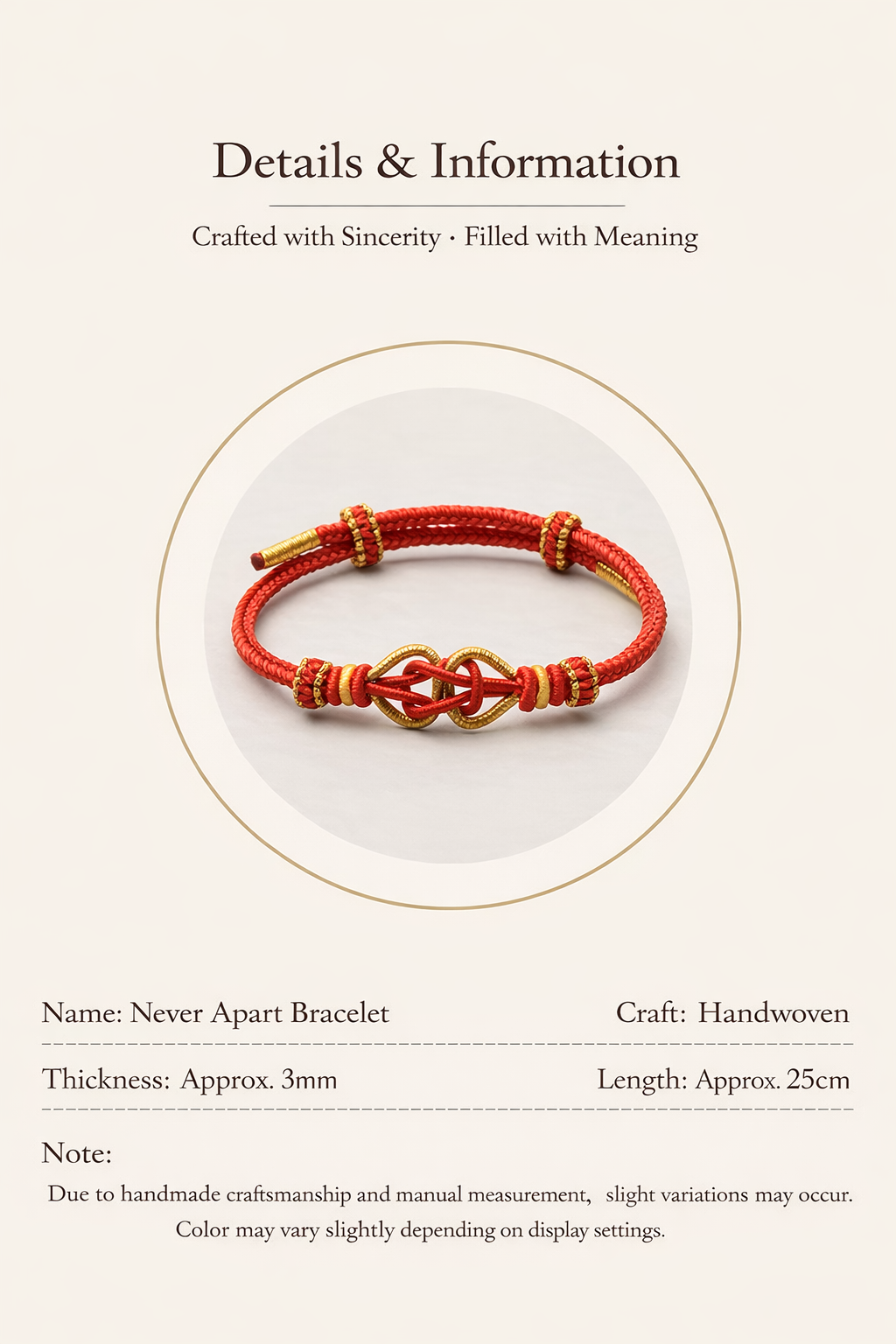 Chinese Knot Bracelet – Handmade Adjustable Lucky Bracelet for Love, Protection & Connection