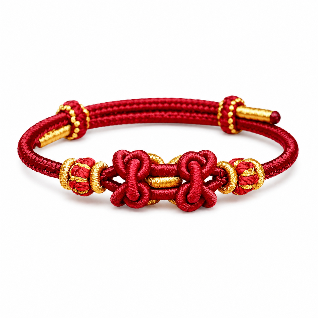 Handwoven Saddle Knot Bracelet