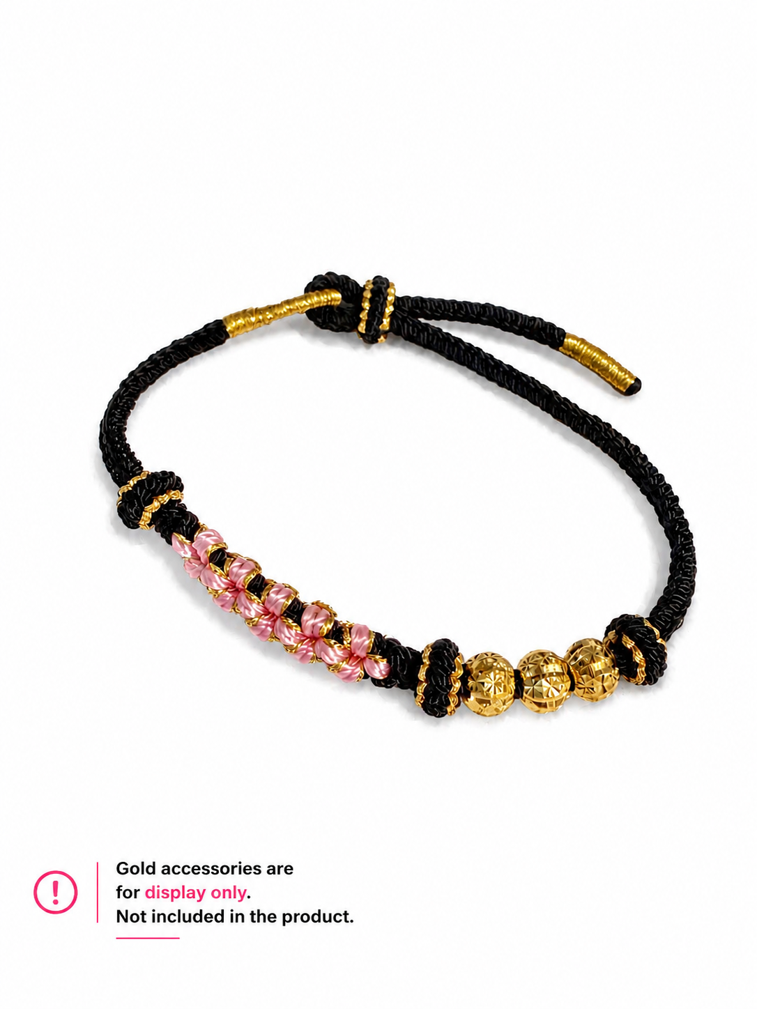 Handwoven Peach Blossom Pink Cord
