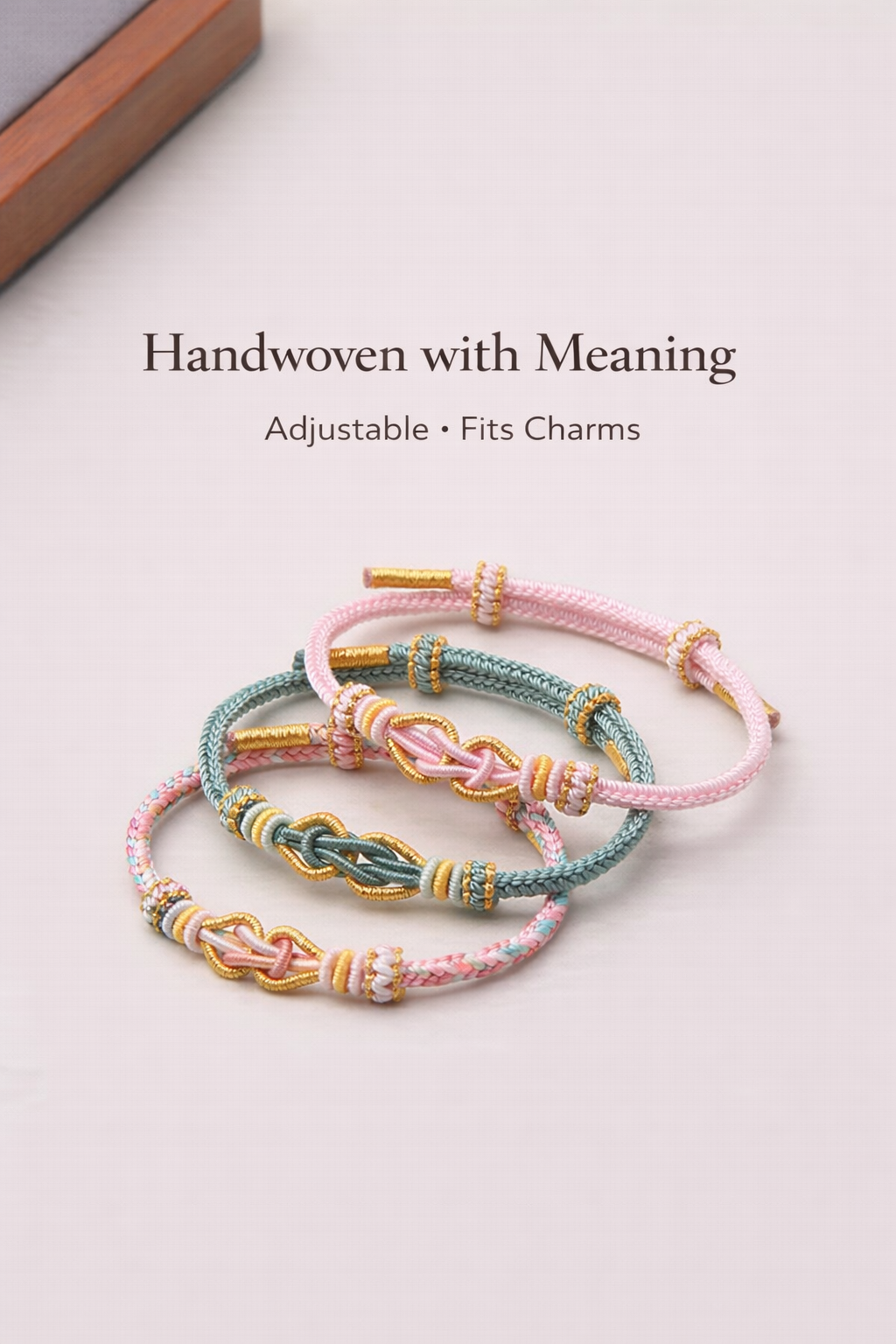 Chinese Knot Bracelet – Handmade Adjustable Lucky Bracelet for Love, Protection & Connection