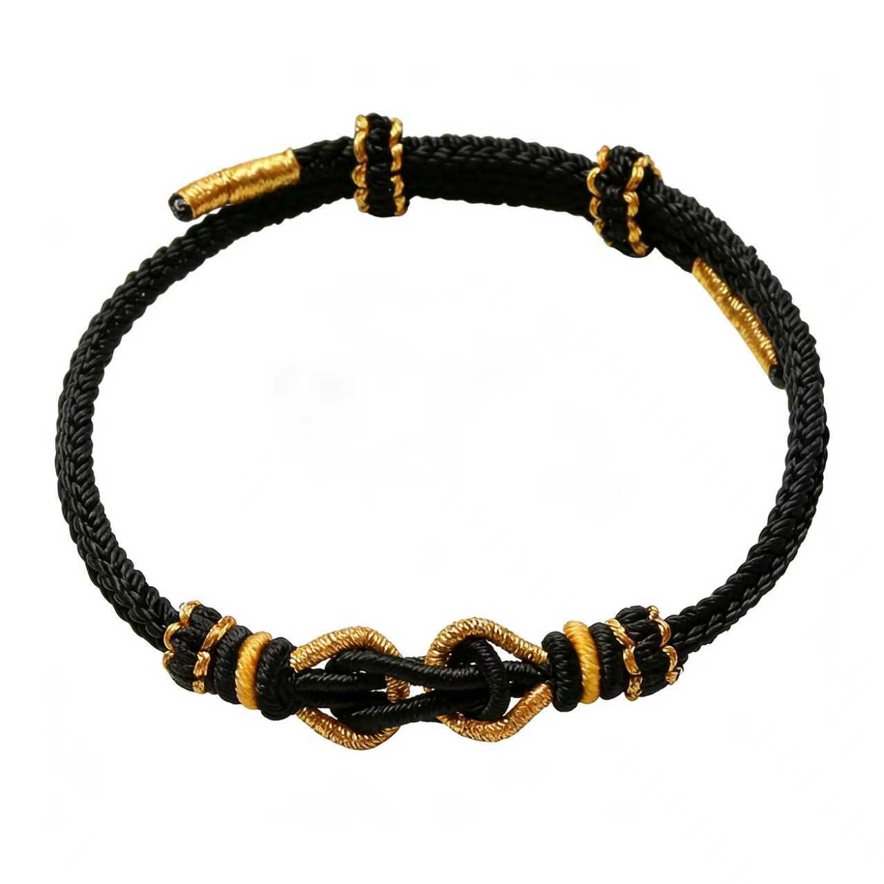 Chinese Knot Bracelet – Handmade Adjustable Lucky Bracelet for Love, Protection & Connection