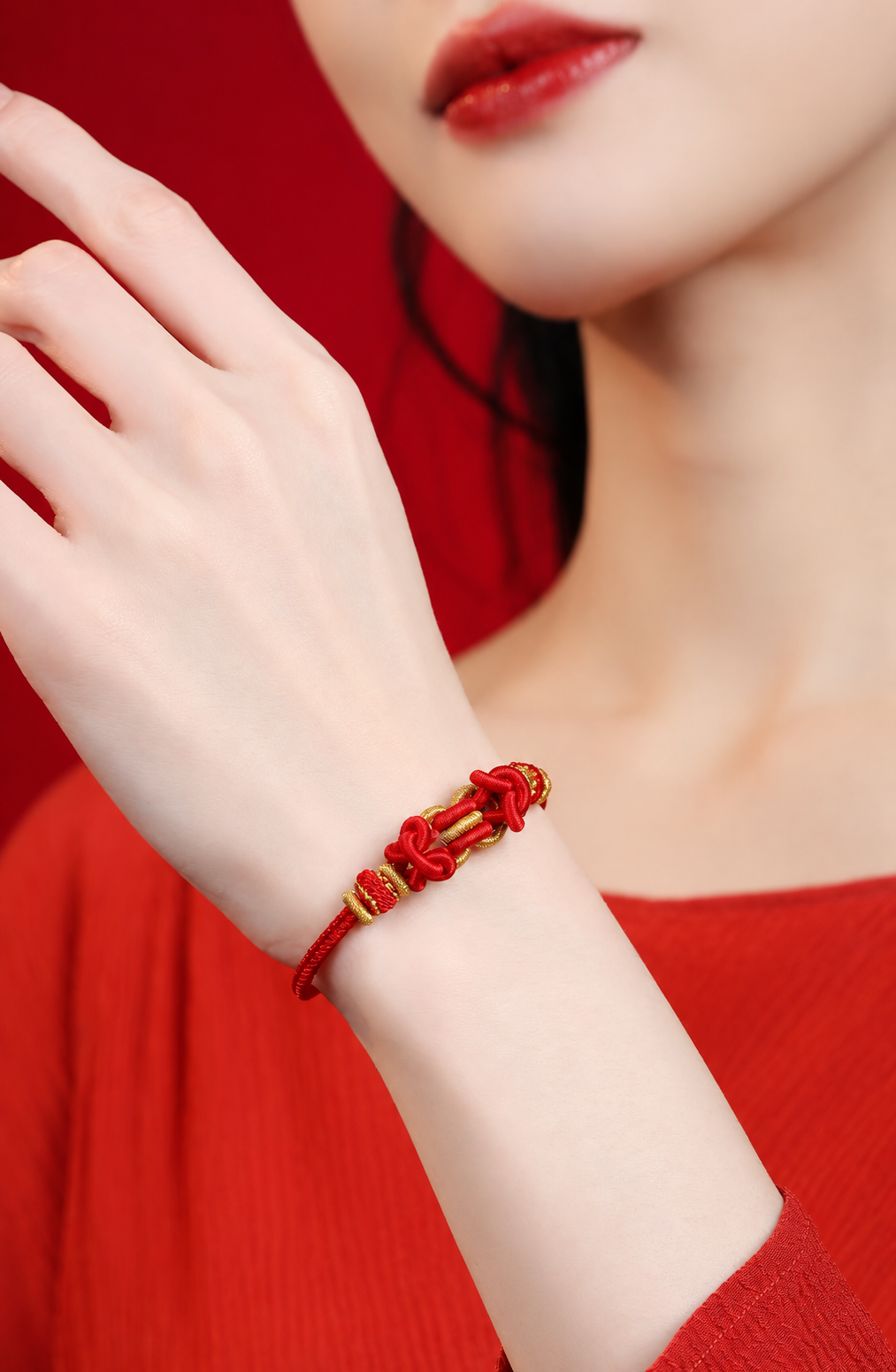 Handwoven Saddle Knot Bracelet