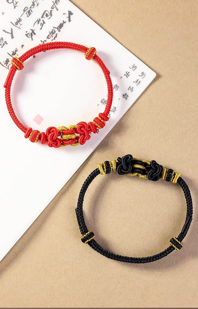 Handwoven Saddle Knot Bracelet